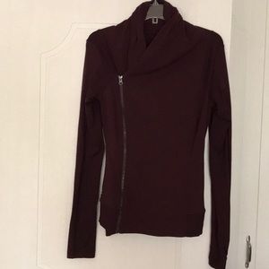 Maroon Lululemon Bhakti Jacket size 8